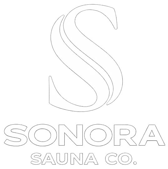 Sonora Sauna Co. white logo